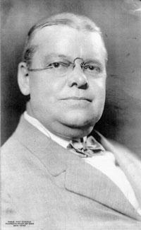 Jennings Cox, fekete fehér portré