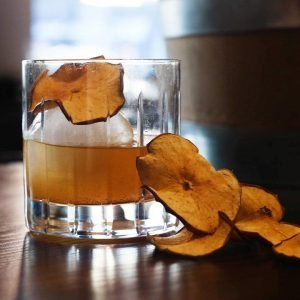 Autumn rum old fashioned 
