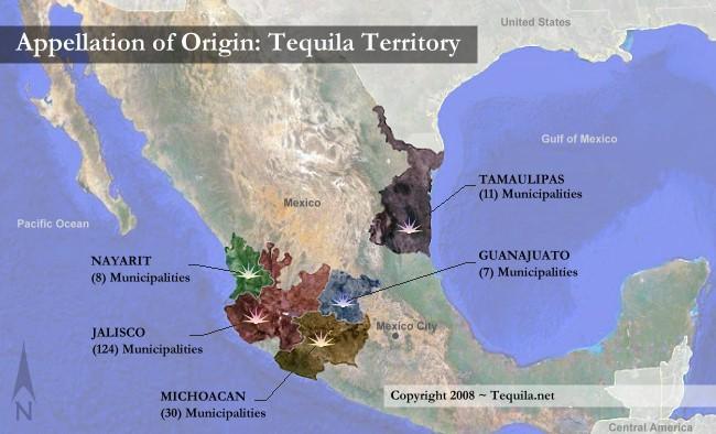 tequila régió