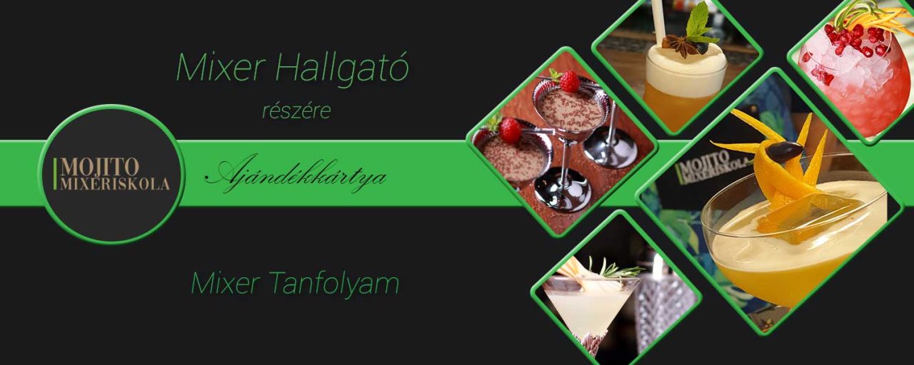 Ajándékkártya karácsonyi mixer tanfolyam